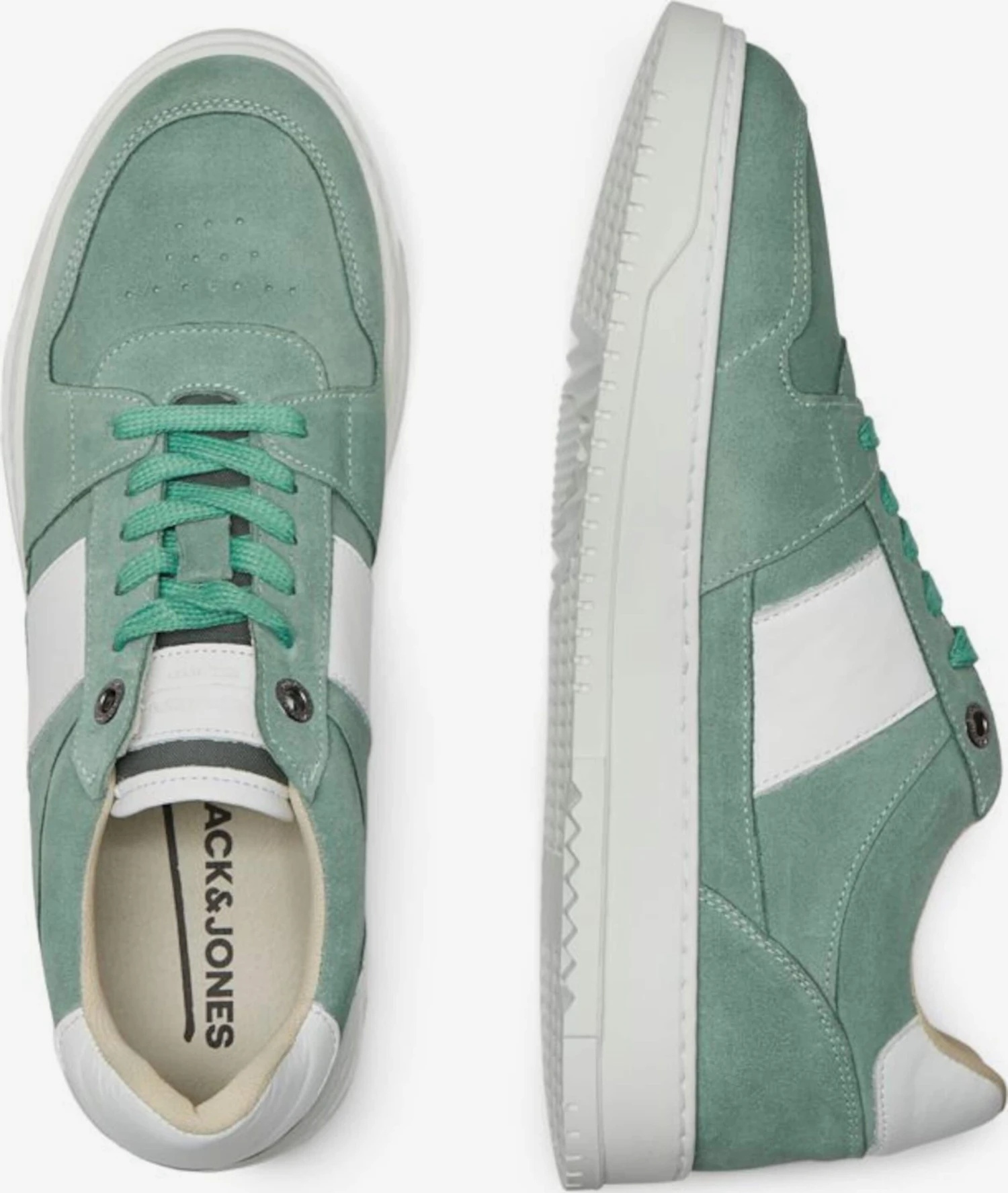 Jack & Jones Casual Sneakers Sneakers Laag Heren Groen 5 Jack & Jones Casual Sneakers Sneakers Laag Heren Groen - Afbeelding 3