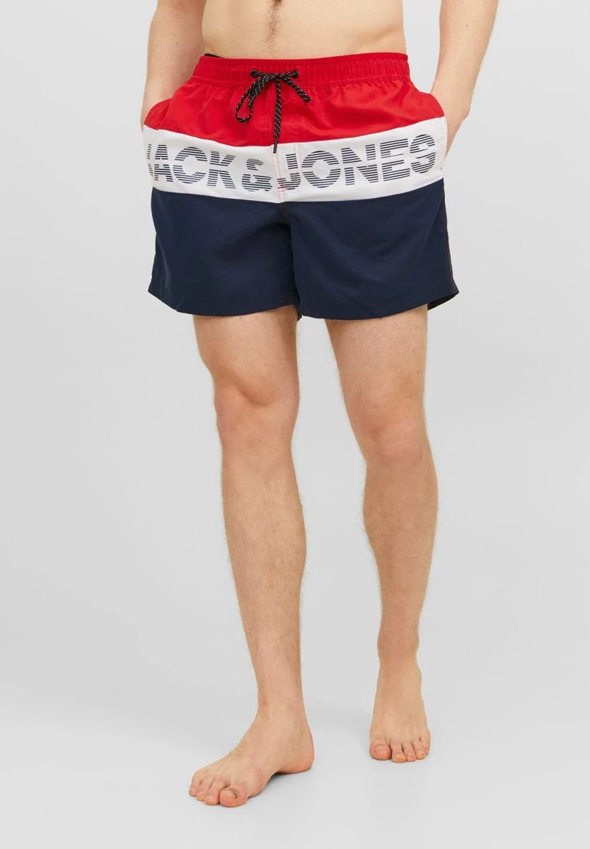 Jack & Jones Jpstfiji Jj Block Sn - Zwemshorts - Chinese Red 3 Jack & Jones Jpstfiji Jj Block Sn - Zwemshorts - Chinese Red