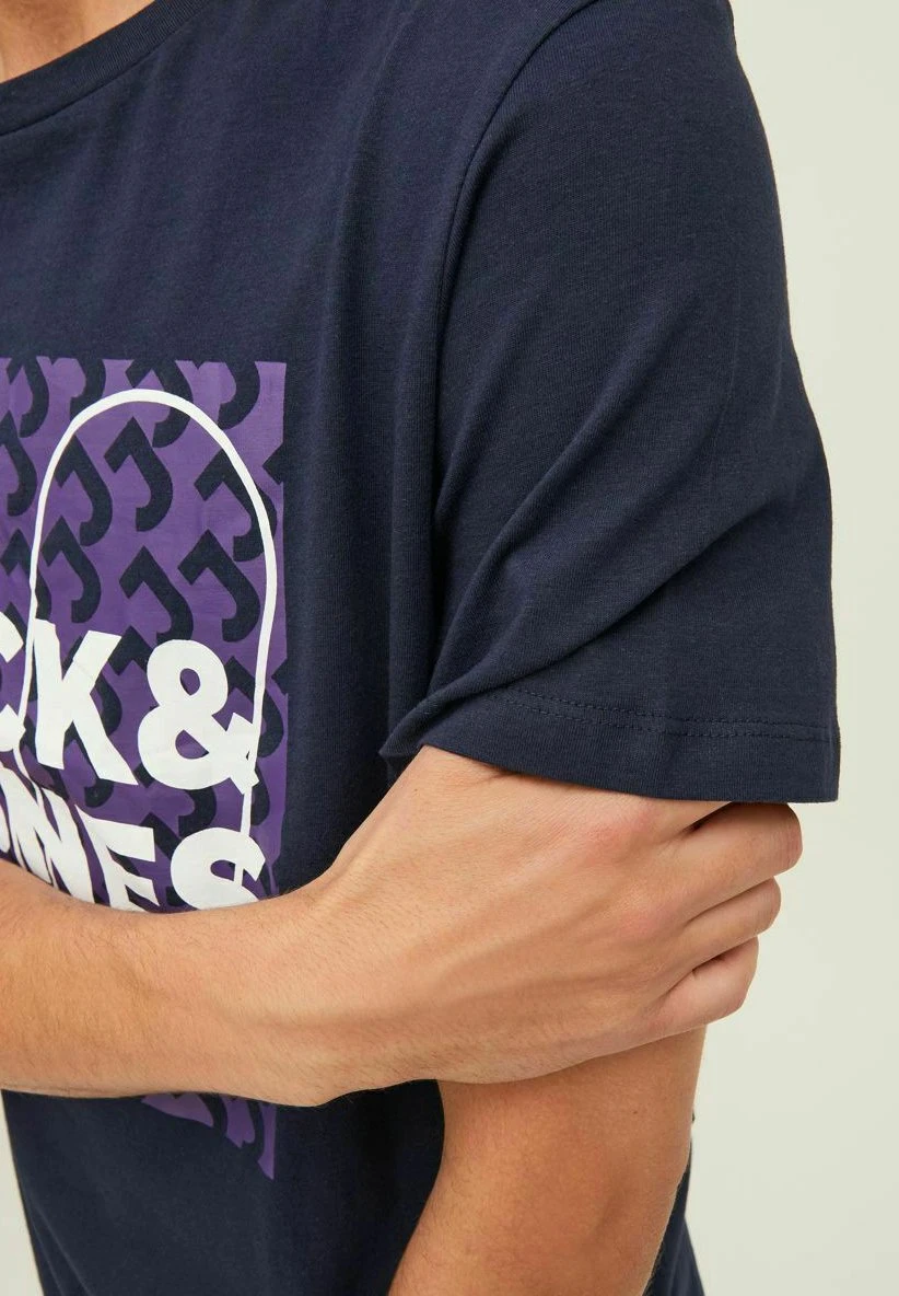 Jack & Jones Crew Neck - T-Shirt Print - Sky Captain 7 Jack & Jones Crew Neck - T-Shirt Print - Sky Captain - Afbeelding 5