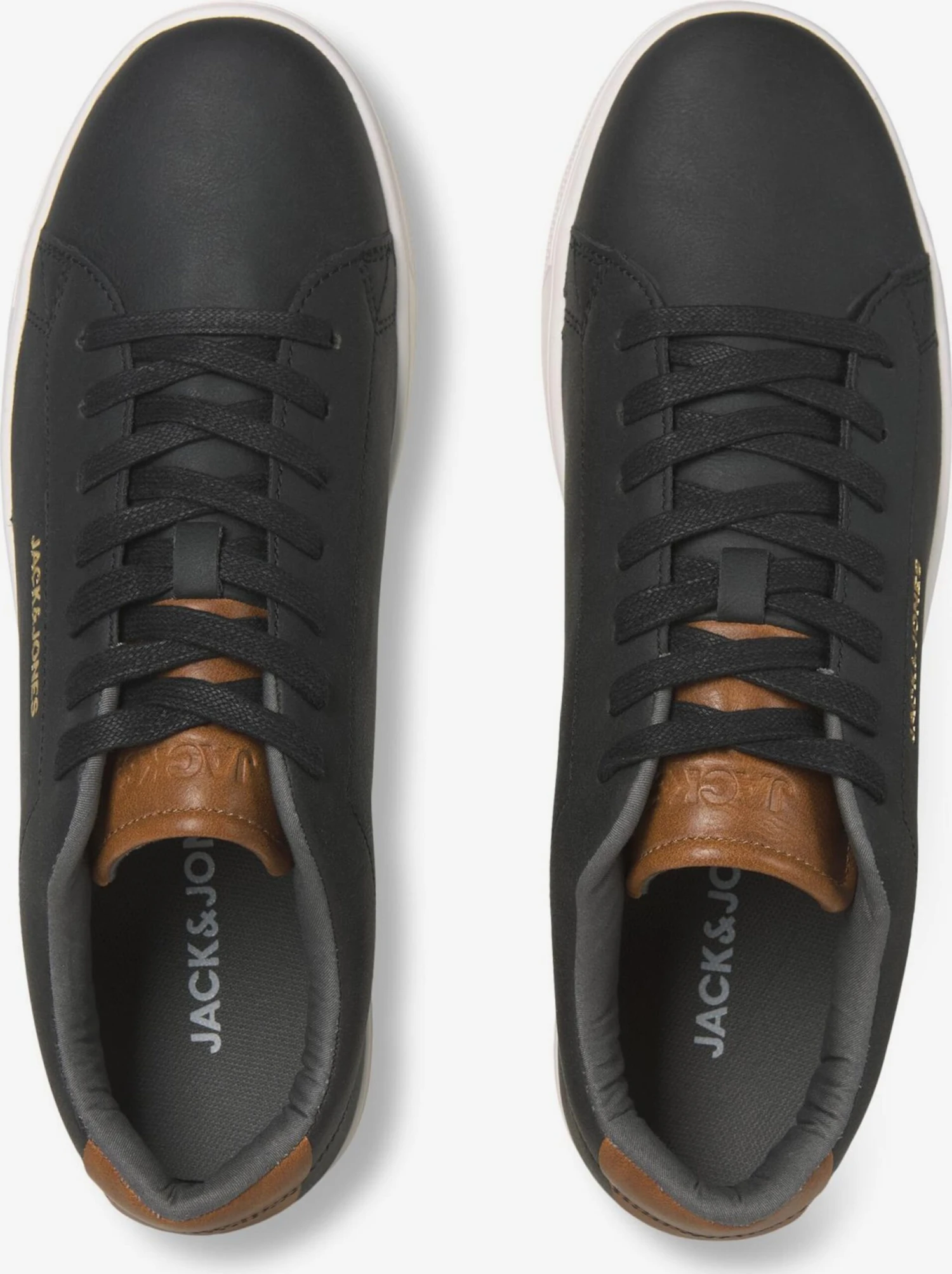 Jack & Jones Casual Sneakers Sneakers Laag Heren Antraciet 5 Jack & Jones Casual Sneakers Sneakers Laag Heren Antraciet - Afbeelding 3