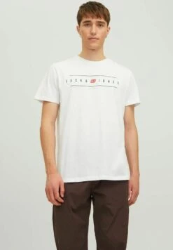 Jack & Jones JJFLAG SS CREW NECK - T-shirt Print