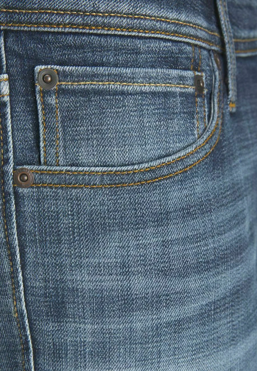 Jack & Jones Straight Leg Jeans - Blue Denim 5 Jack & Jones Straight Leg Jeans - Blue Denim - Afbeelding 3