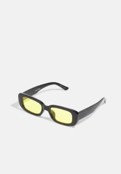 Jack & Jones Jacabel Sunglasses Unisex - Zonnebril - Black Detail/Yellow