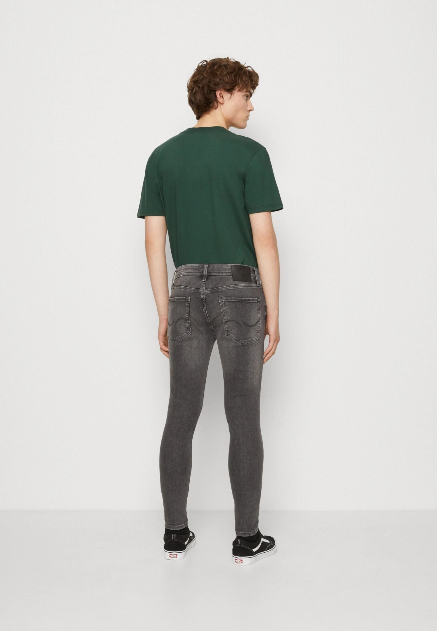 Jack & Jones Jjitom Jjoriginal - Jeans Skinny Fit - Black Denim 5 Jack & Jones Jjitom Jjoriginal - Jeans Skinny Fit - Black Denim - Afbeelding 3