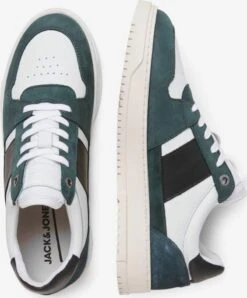 Jack & Jones Casual Sneakers Sneakers Laag Basket Heren Donkergroen / Wit 11 Jack & Jones Casual Sneakers Sneakers Laag Basket Heren Donkergroen / Wit -Jack & Jones Winkel aeeacf6535d4cf967680bce6e8c22741