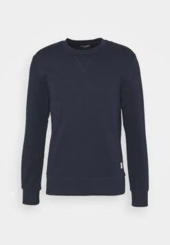 Jack & Jones Jjebasic Crew Neck - Sweater - Navy Blazer