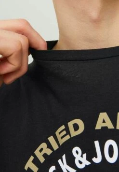 JACK&JONES Premium Klassisches - T-Shirt Print - Black -Jack & Jones Winkel b34d738d6dc54ae5b5fed8252365c738