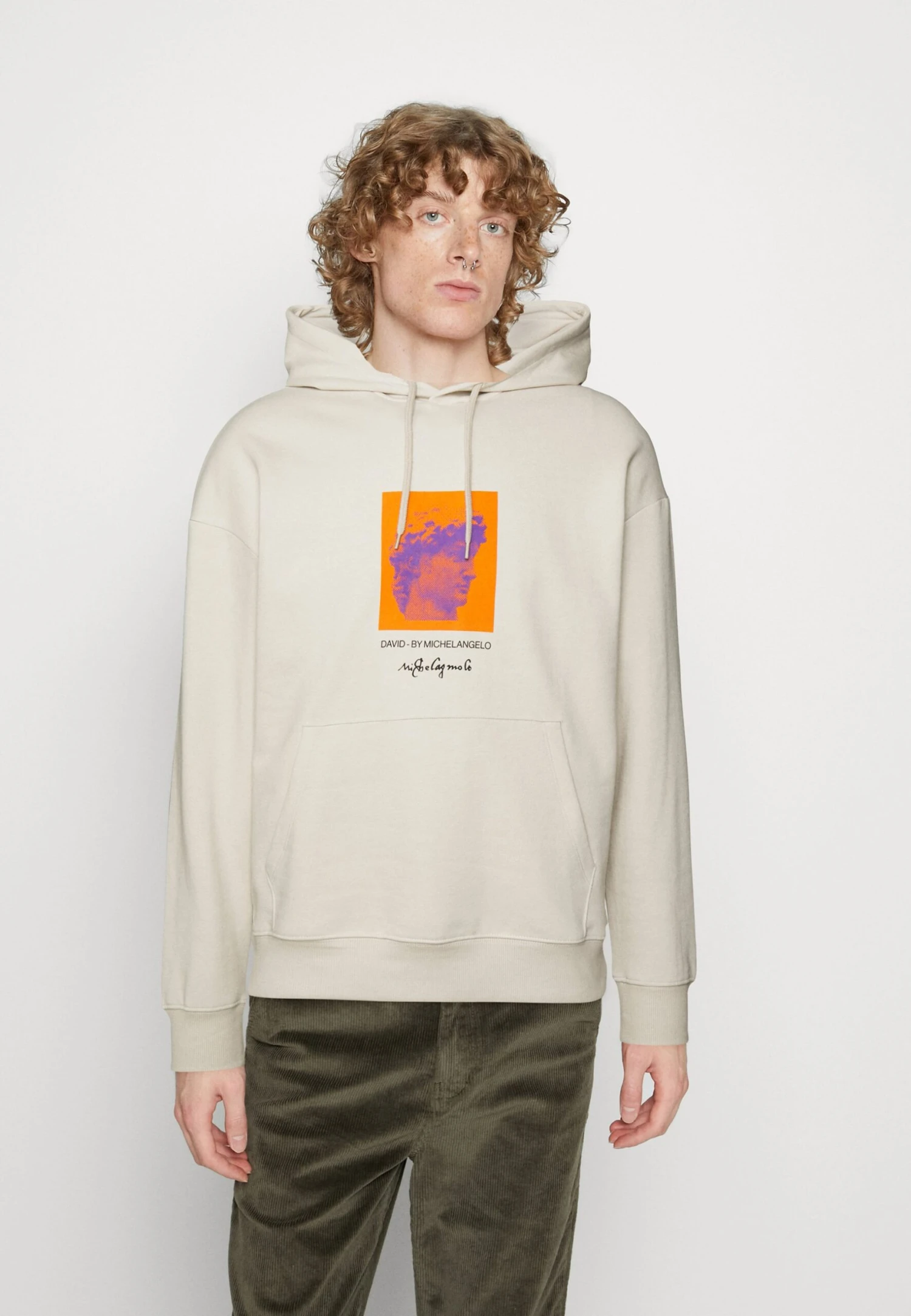 Jack & Jones Jormasterpiece Hood Unisex - Hoodie - Moonbeam 3 Jack & Jones Jormasterpiece Hood Unisex - Hoodie - Moonbeam