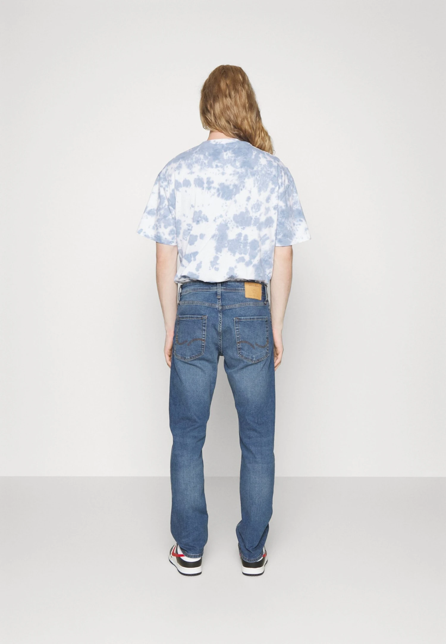 Jack & Jones Jjimike Jjoriginal - Straight Leg Jeans - Blue Denim 5 Jack & Jones Jjimike Jjoriginal - Straight Leg Jeans - Blue Denim - Afbeelding 3