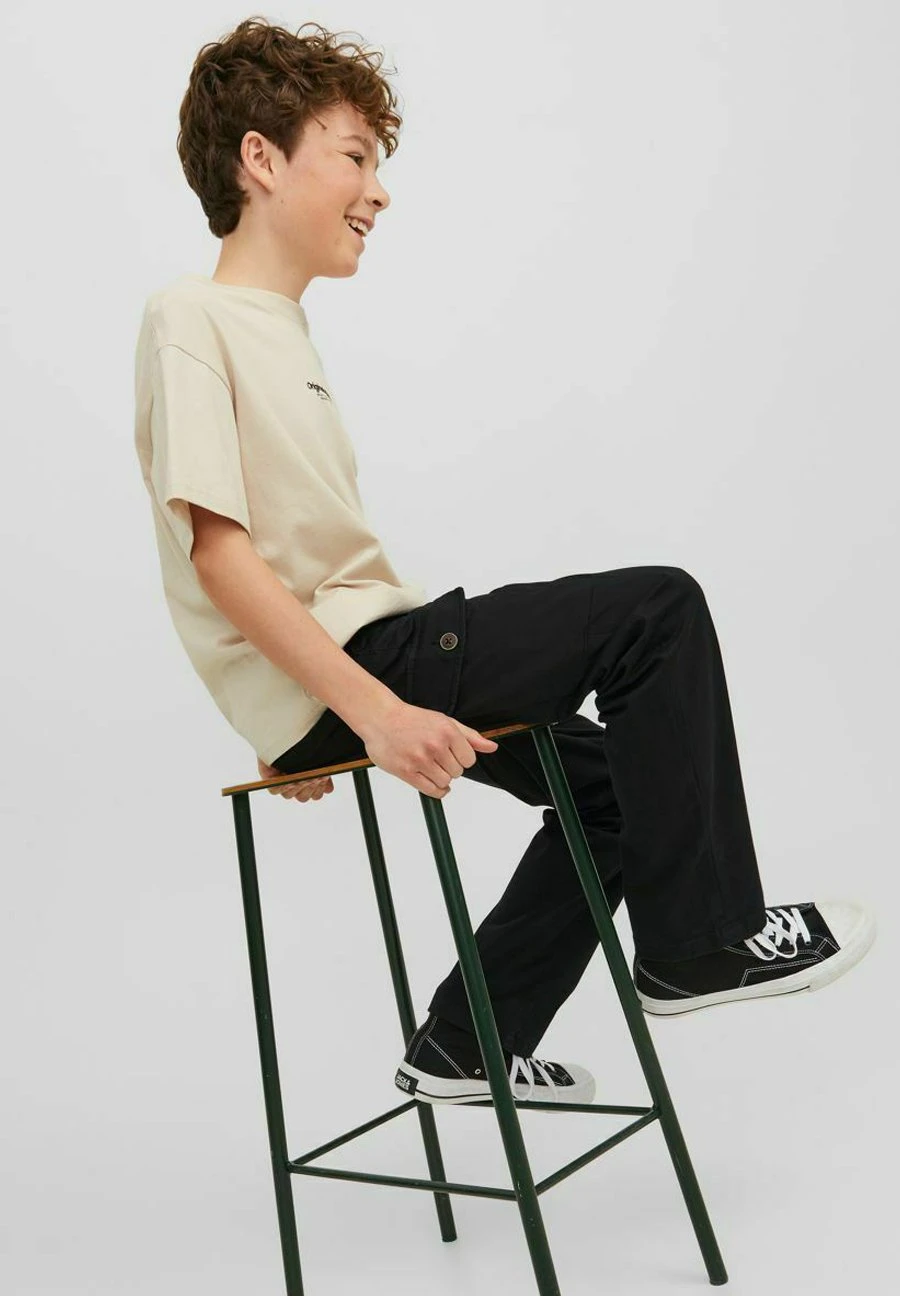 Jack & Jones Junior Ollie Bowie - Cargobroek - Black 8 Jack & Jones Junior Ollie Bowie - Cargobroek - Black - Afbeelding 6