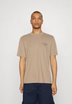 JACK&JONES Premium Jprccmason Back Print Tee Crew Neck Unisex - T-Shirt Print - White Pepper