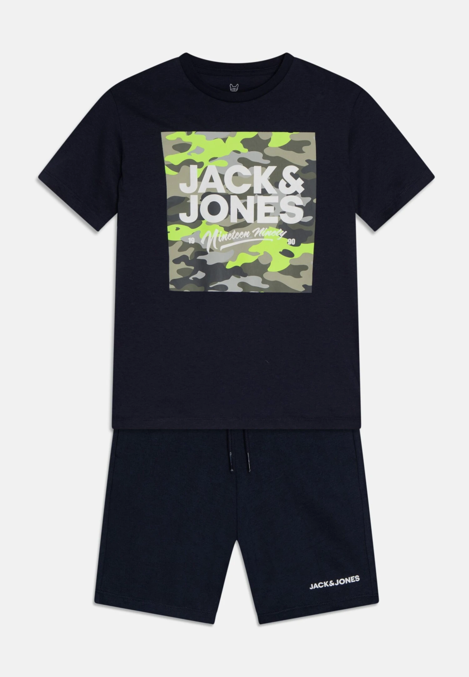 Jack & Jones Junior Jjpete Camo Set - T-Shirt Print - Navy Blazer 3 Jack & Jones Junior Jjpete Camo Set - T-Shirt Print - Navy Blazer