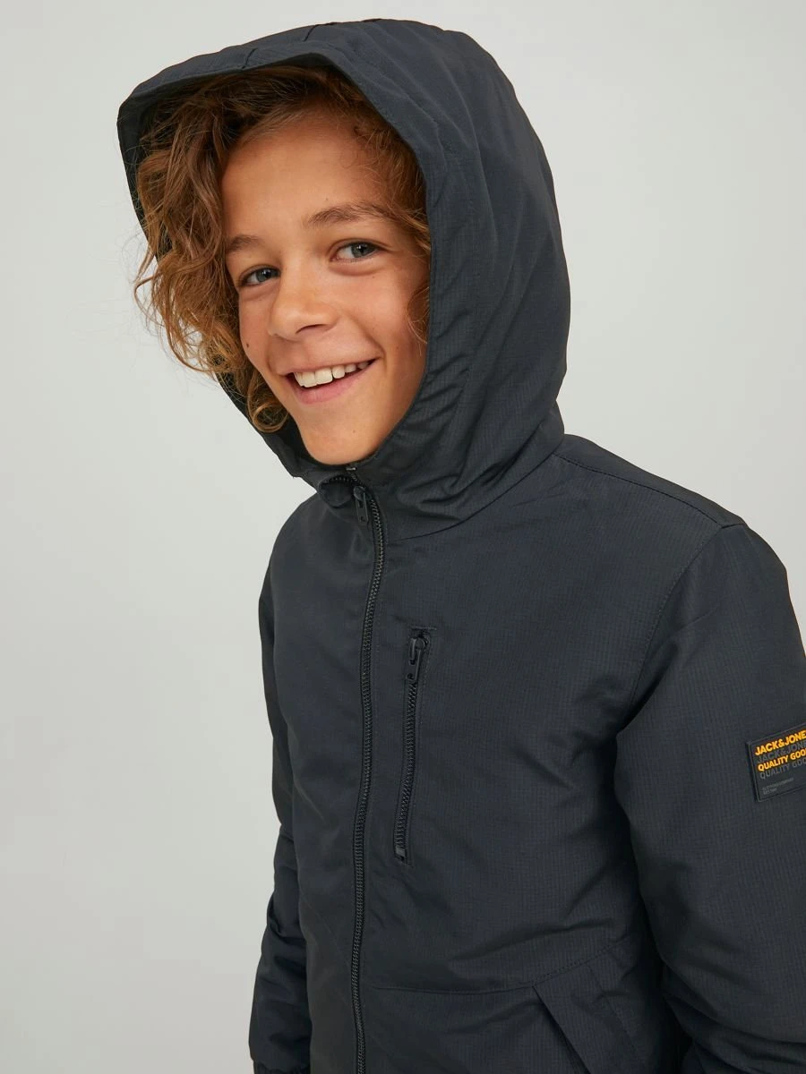Jack & Jones Junior Jwhsprinter- Jas - Black 6 Jack & Jones Junior Jwhsprinter- Jas - Black - Afbeelding 4