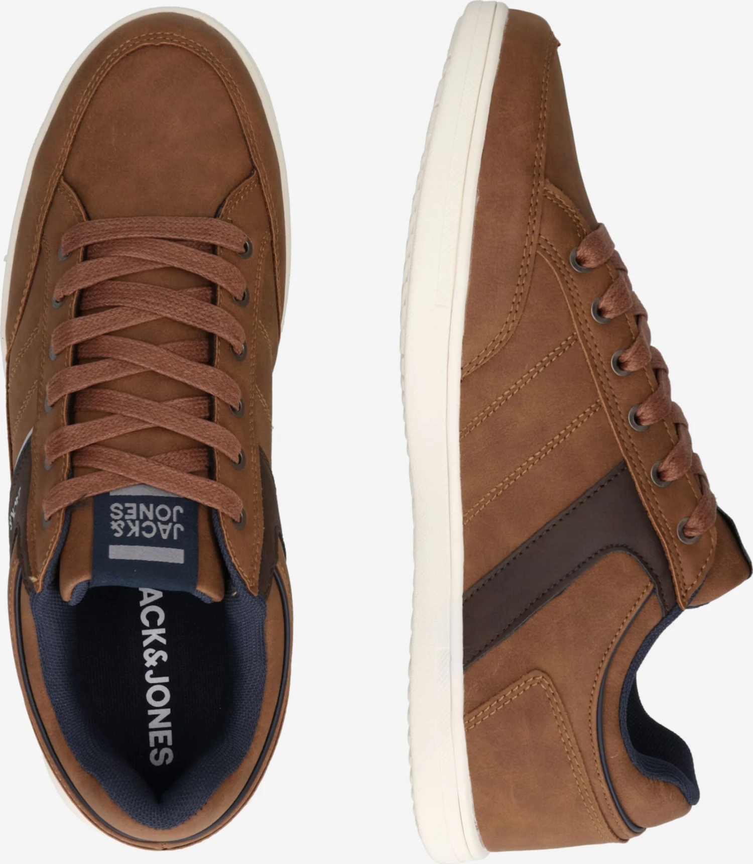 Jack & Jones Casual Sneakers Sneakers Laag BRADFIELD Heren Bruin / Chocoladebruin 4 Jack & Jones Casual Sneakers Sneakers Laag BRADFIELD Heren Bruin / Chocoladebruin - Afbeelding 2
