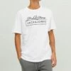 Jack & Jones Crew Neck - T-Shirt Print - White -Jack & Jones Winkel bb7c6a5fe73846bca164b011e8760847