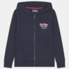 Jack & Jones Junior Jjandy Zip Hood Jnr - Sweater Met Rits - Navy Blazer -Jack & Jones Winkel bb91f9008f9646ea83537578a917bea1