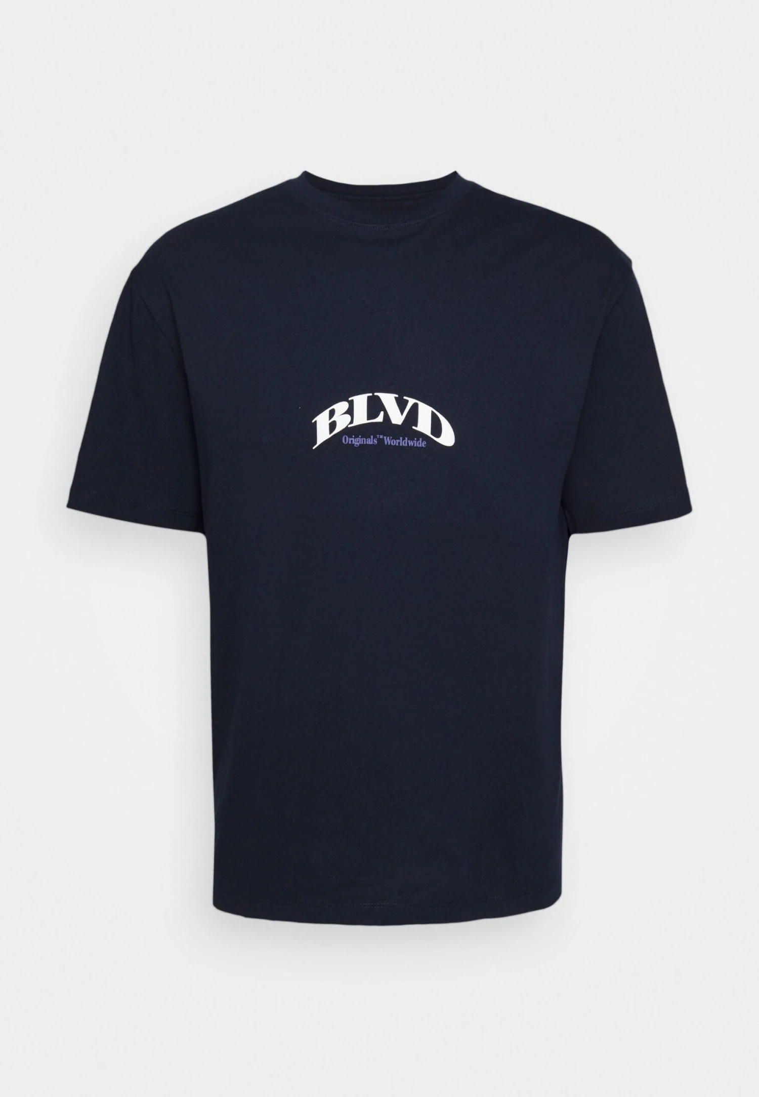 Jack & Jones Jordalston Graphic Tee Crew Neck - T-Shirt Print - Navy Blazer 6 Jack & Jones Jordalston Graphic Tee Crew Neck - T-Shirt Print - Navy Blazer - Afbeelding 4