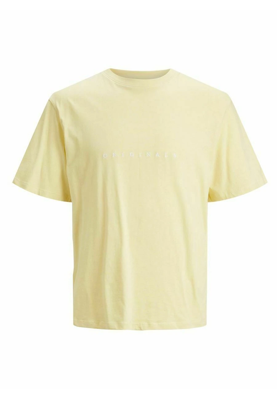 Jack & Jones Regular Fit Logo - T-Shirt Print - French Vanilla 3 Jack & Jones Regular Fit Logo - T-Shirt Print - French Vanilla