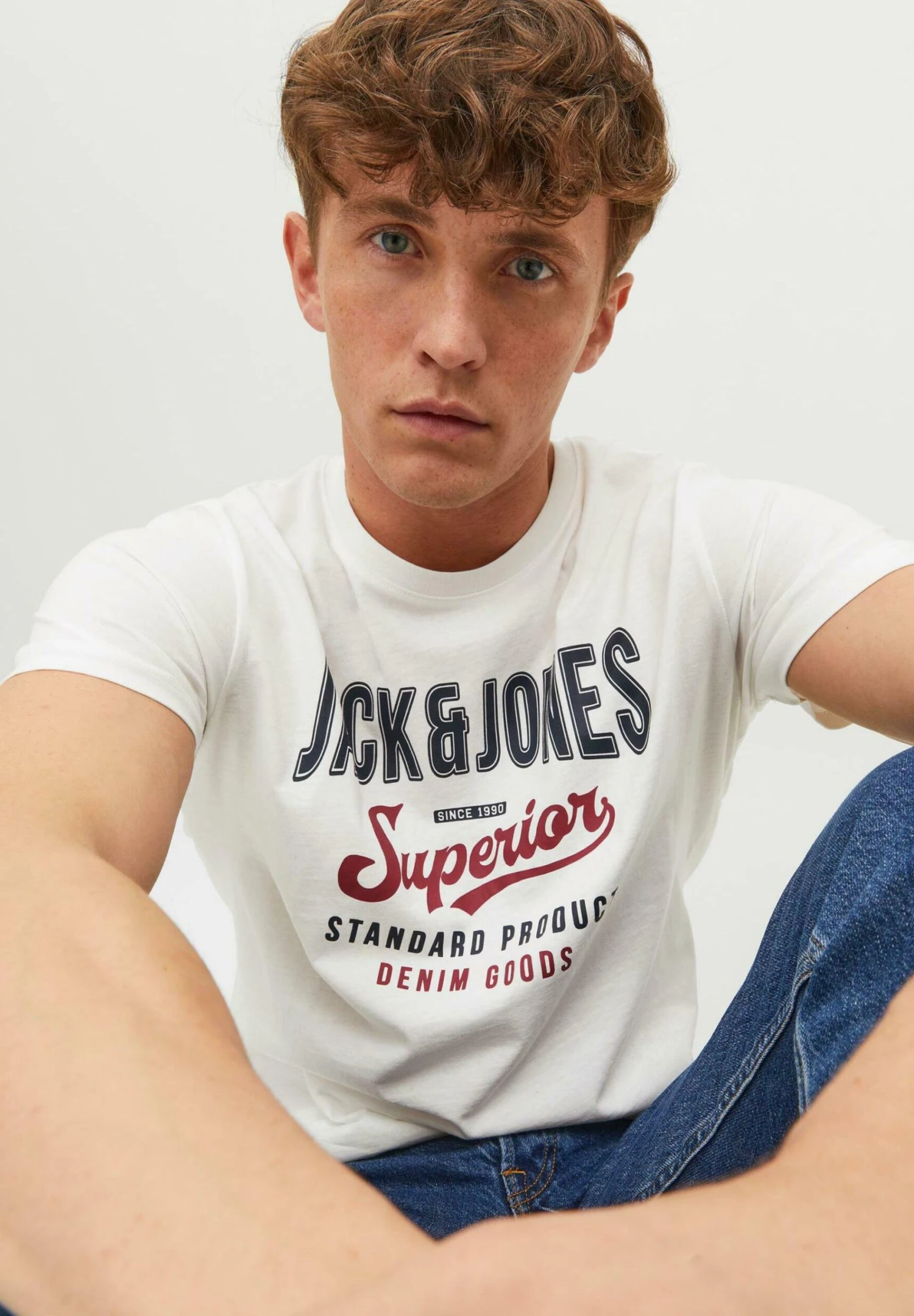 Jack & Jones JJELOGO TEE SS O-NECK - T-shirt Print 7 Jack & Jones JJELOGO TEE SS O-NECK - T-shirt Print - Afbeelding 5