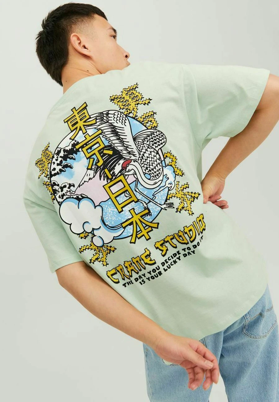 Jack & Jones T-Shirt Print - Celadon 6 Jack & Jones T-Shirt Print - Celadon - Afbeelding 4