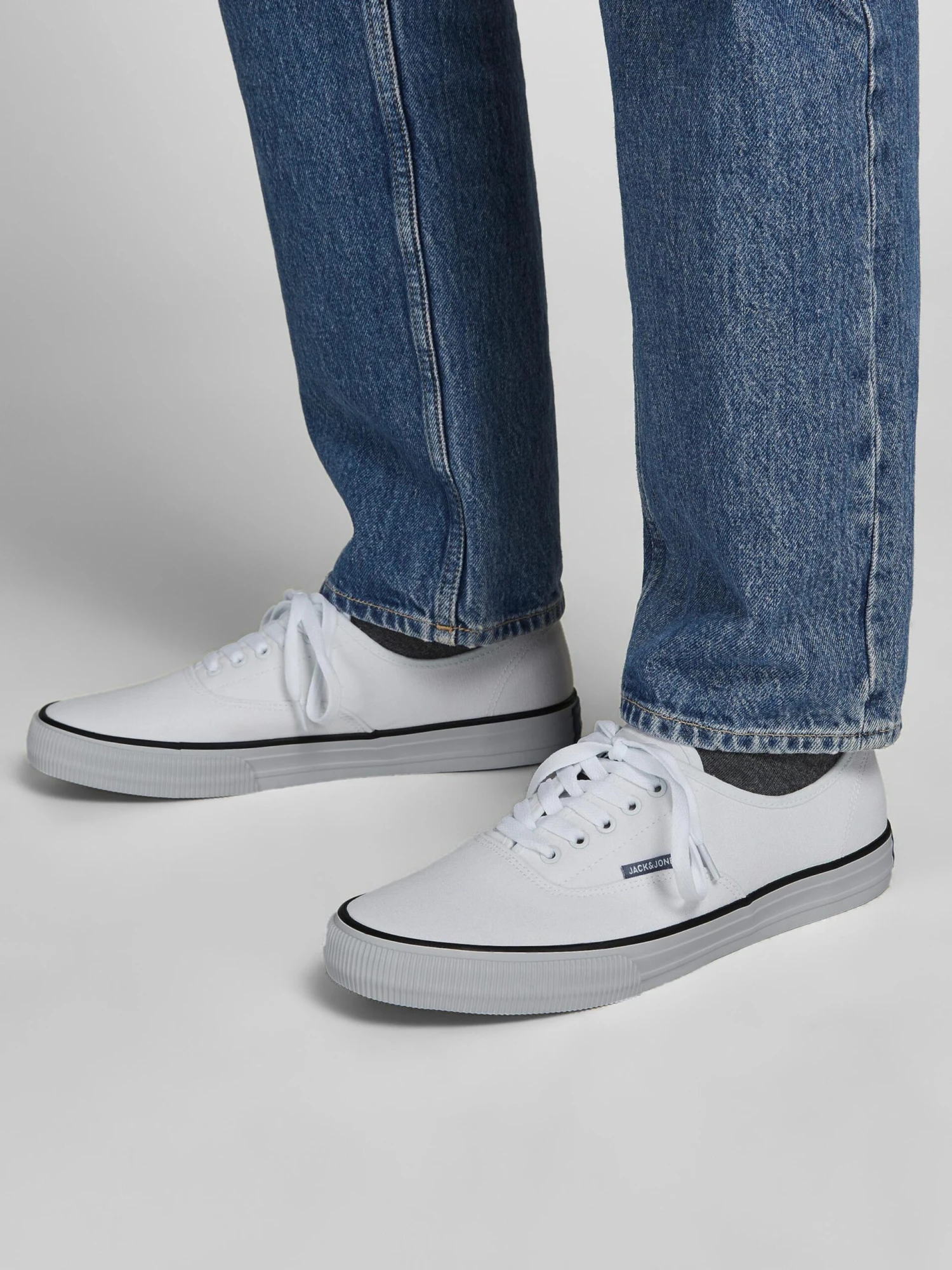 Jack & Jones Casual Sneakers Sneakers Laag Curtis Heren Wit 8 Jack & Jones Casual Sneakers Sneakers Laag Curtis Heren Wit - Afbeelding 6