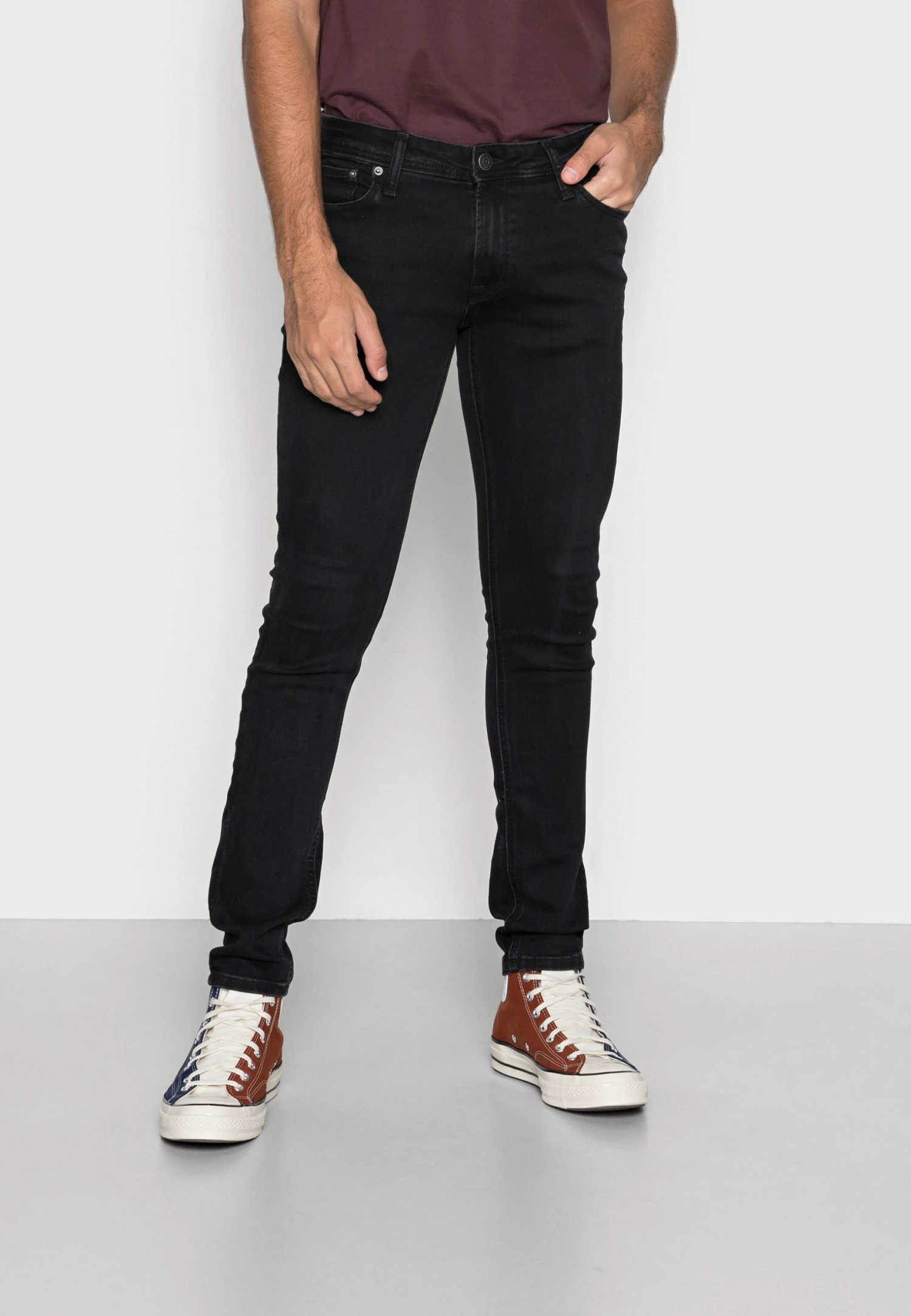 Jack & Jones Jjoriginal Noos - Slim Fit Jeans - Black Denim 3 Jack & Jones Jjoriginal Noos - Slim Fit Jeans - Black Denim