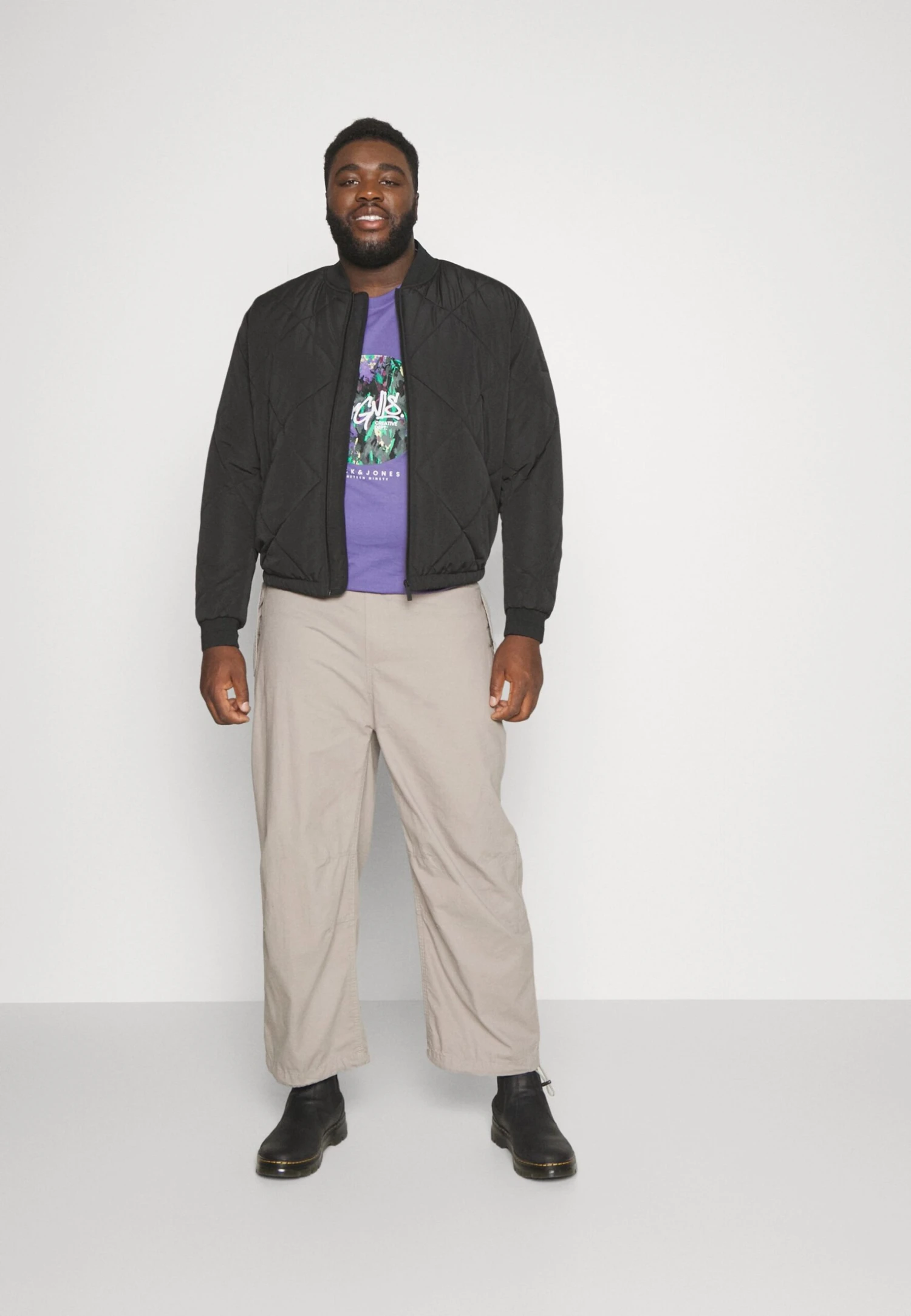 Jack & Jones Jorsilverlake Tee Crew Neck - T-Shirt Print - Twilight Purple 4 Jack & Jones Jorsilverlake Tee Crew Neck - T-Shirt Print - Twilight Purple - Afbeelding 2