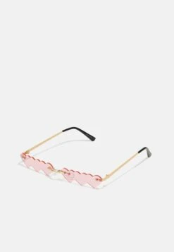 Jack & Jones Jactriple Heart Sunglasses Unisex - Zonnebril - Pink Yarrow