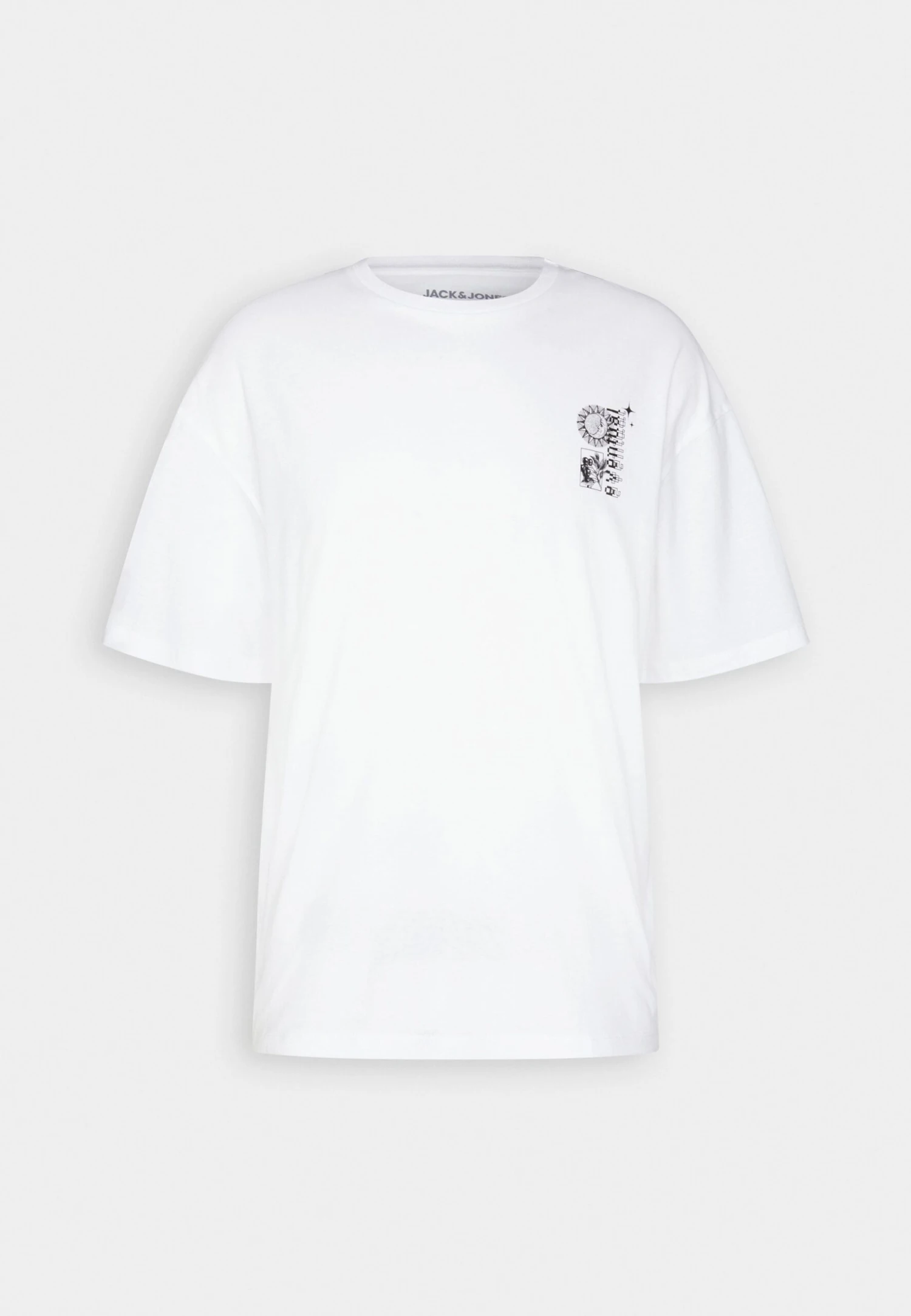 Jack & Jones Joreventual Tee Crew Neck - T-Shirt Print - White 6 Jack & Jones Joreventual Tee Crew Neck - T-Shirt Print - White - Afbeelding 4