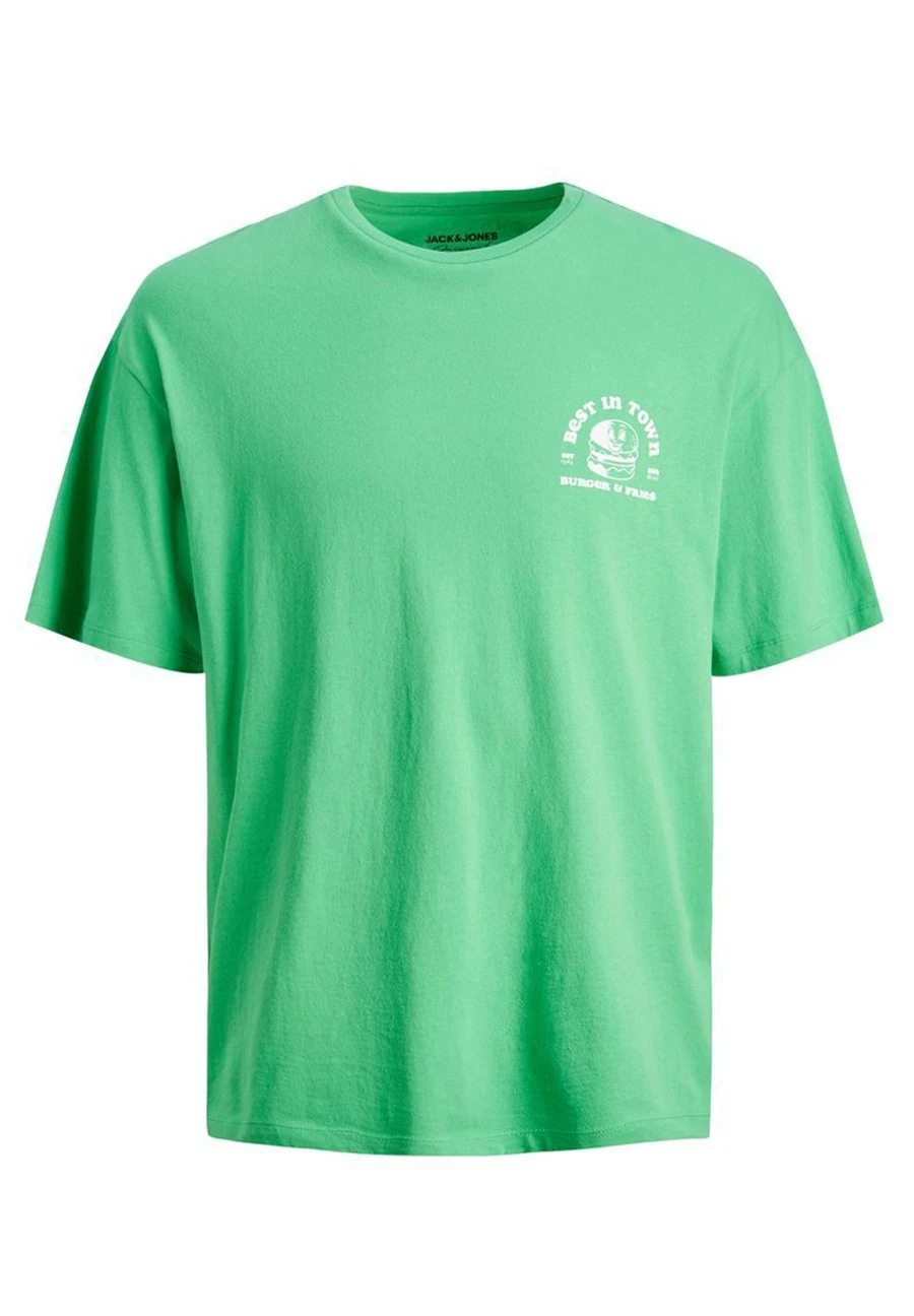 Jack & Jones Jorburger Ss- T-Shirt Print - Island Green 6 Jack & Jones Jorburger Ss- T-Shirt Print - Island Green - Afbeelding 4