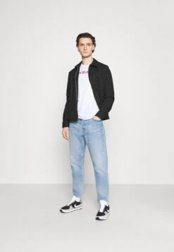 Jack & Jones Jjecorp Logo Tee Crew Neck 3 Pack - T-Shirt Print - White