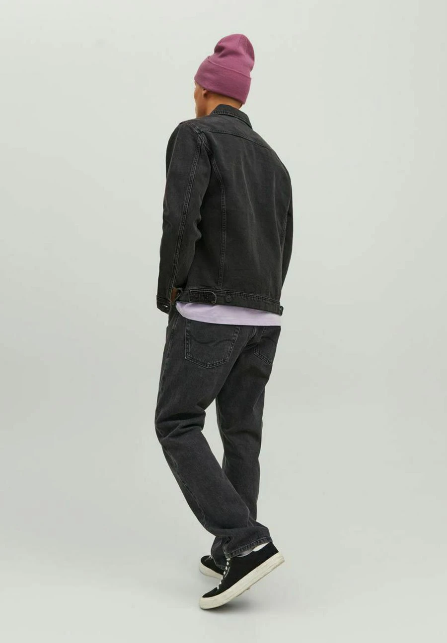 Jack & Jones Straight Leg Jeans - Black Denim 5 Jack & Jones Straight Leg Jeans - Black Denim - Afbeelding 3