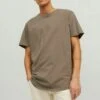 Jack & Jones Jjenoa Ss Crew Neck Noos - T-Shirt Basic - Dark Brown 1 Jack & Jones Jjenoa Ss Crew Neck Noos - T-Shirt Basic - Dark Brown -Jack & Jones Winkel ca219f53b78740dc836b4d6ce07ed2d3