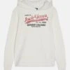 Jack & Jones Junior Jprblubilly Logo Sweat Hood - Hoodie - Cloud Dancer 1 Jack & Jones Junior Jprblubilly Logo Sweat Hood - Hoodie - Cloud Dancer -Jack & Jones Winkel cbc0b03dd9f64b6d998aa665c88244c7
