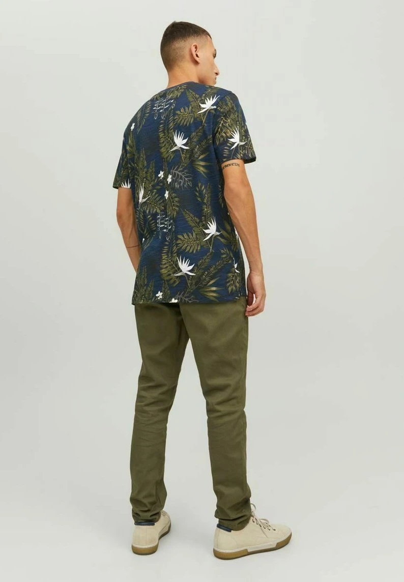 JACK&JONES Premium JPRBLATROPIC CREW NECK - T-shirt Print 5 JACK&JONES Premium JPRBLATROPIC CREW NECK - T-shirt Print - Afbeelding 3