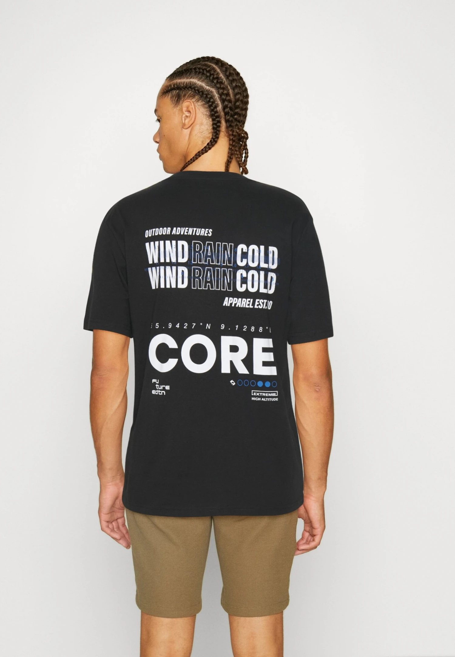 Jack & Jones JCOHIKE CREW NECK - T-shirt Print 5 Jack & Jones JCOHIKE CREW NECK - T-shirt Print - Afbeelding 3