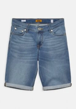 Jack & Jones Junior Jjirick Jjicon- Shorts - Blue Denim