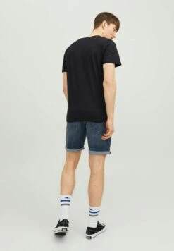 JACK&JONES Premium Klassisches - T-Shirt Print - Black -Jack & Jones Winkel d00d385f5981452c9c386b5be4494c25