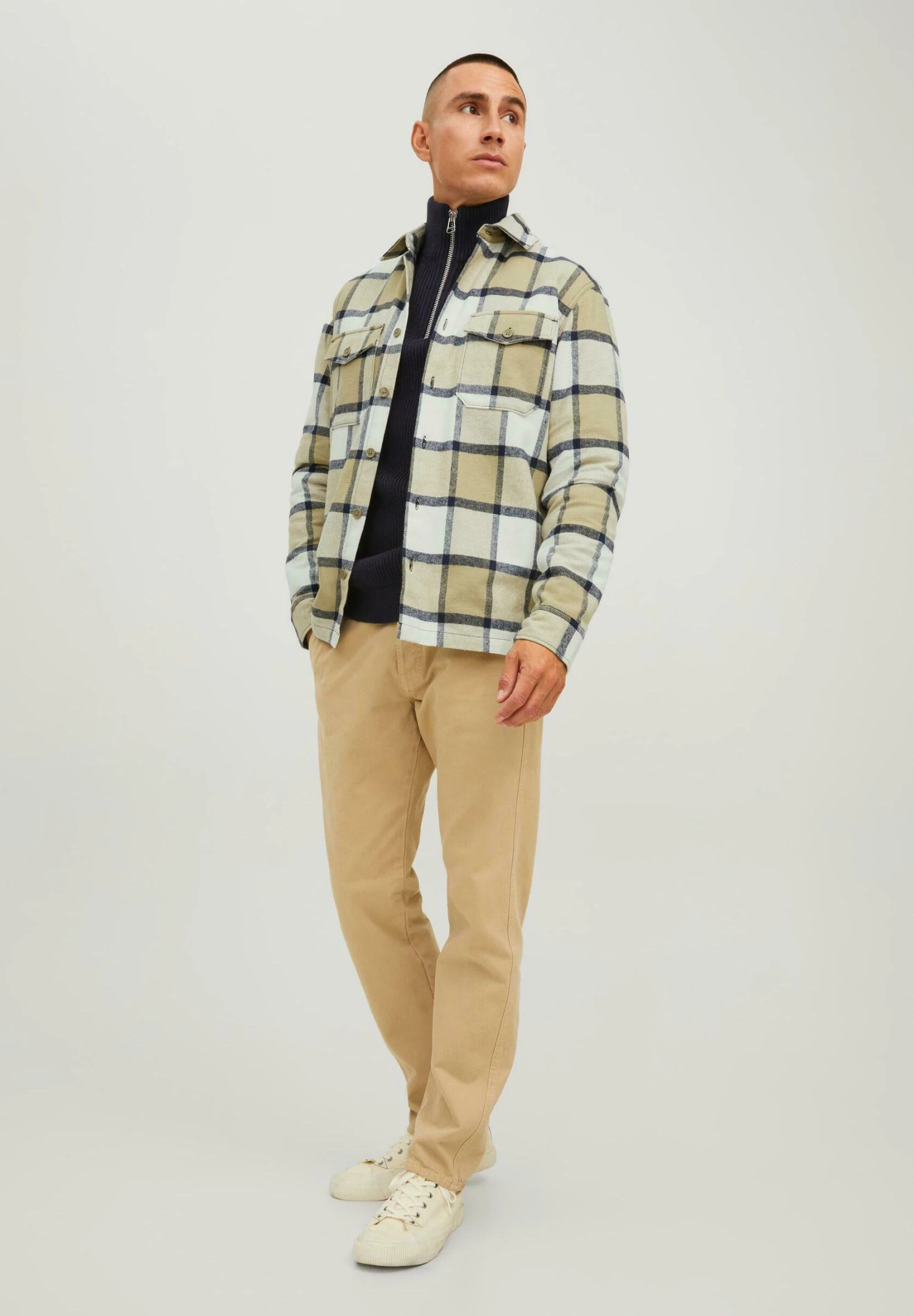 Jack & Jones RDDARI CHECK L/S SN - Korte Jassen 4 Jack & Jones RDDARI CHECK L/S SN - Korte Jassen - Afbeelding 2