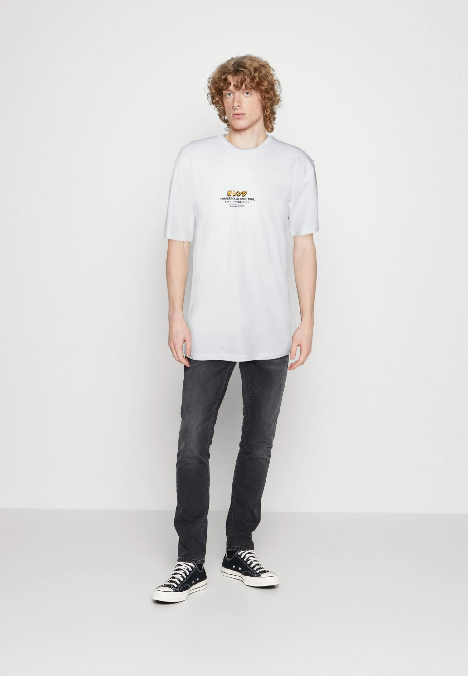 Jack & Jones Jorgrapes Tee Crew Neck - T-Shirt Print - White 4 Jack & Jones Jorgrapes Tee Crew Neck - T-Shirt Print - White - Afbeelding 2