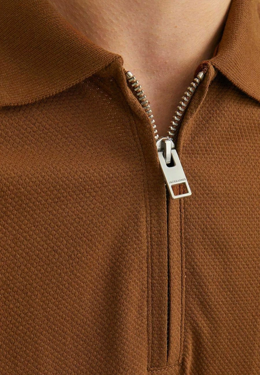 JACK&JONES Premium Kurzärmeliges - Poloshirt - Emperador 7 JACK&JONES Premium Kurzärmeliges - Poloshirt - Emperador - Afbeelding 5