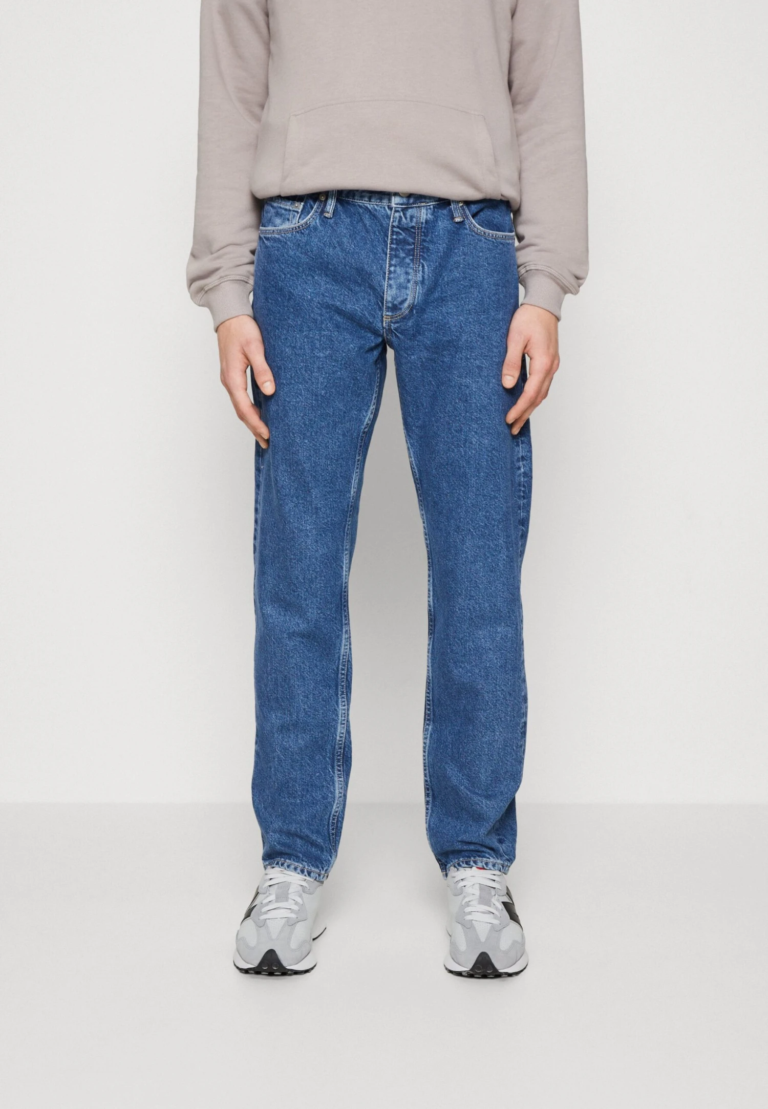 Jack & Jones Jjimike Jjevan - Straight Leg Jeans - Blue Denim 3 Jack & Jones Jjimike Jjevan - Straight Leg Jeans - Blue Denim