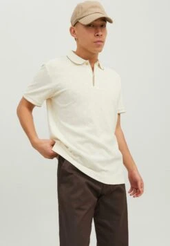 Jack & Jones Jprbluclifford- Poloshirt - White Pepper