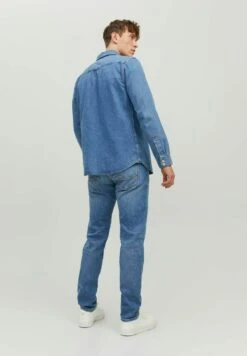 Jack & Jones Mike Wood Jos 381 - Straight Leg Jeans - Blue Denim -Jack & Jones Winkel d481c07feaab4759b677c5b781cc45a8