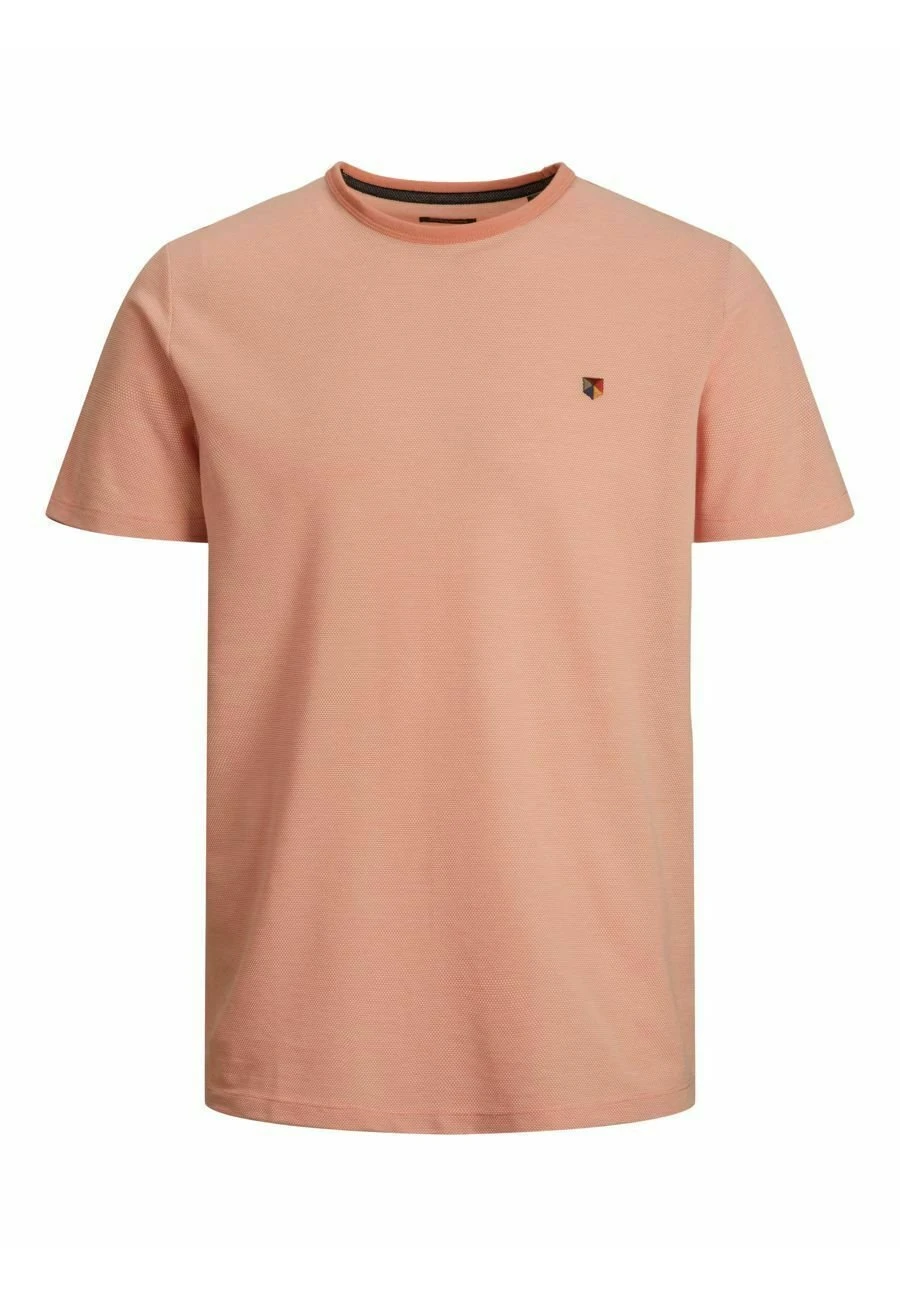 JACK&JONES Premium Jprbluwin Structure Crew Neck - T-Shirt Basic - Shrimp 3 JACK&JONES Premium Jprbluwin Structure Crew Neck - T-Shirt Basic - Shrimp