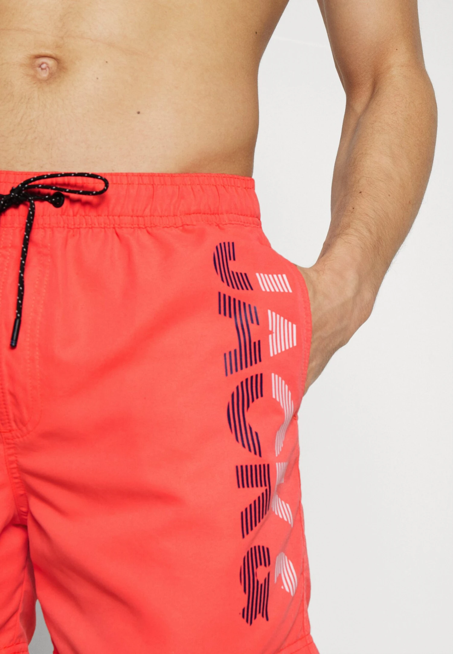 Jack & Jones Jjswim Splicelogo- Zwemshorts - Hot Coral 6 Jack & Jones Jjswim Splicelogo- Zwemshorts - Hot Coral - Afbeelding 4