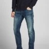 Jack & Jones Jjimike Jjdavis BlNoos - Slim Fit Jeans - Blue Denim 2 Jack & Jones Jjimike Jjdavis BlNoos - Slim Fit Jeans - Blue Denim -Jack & Jones Winkel d8fdcfb14abd4878b73bf128e910af55