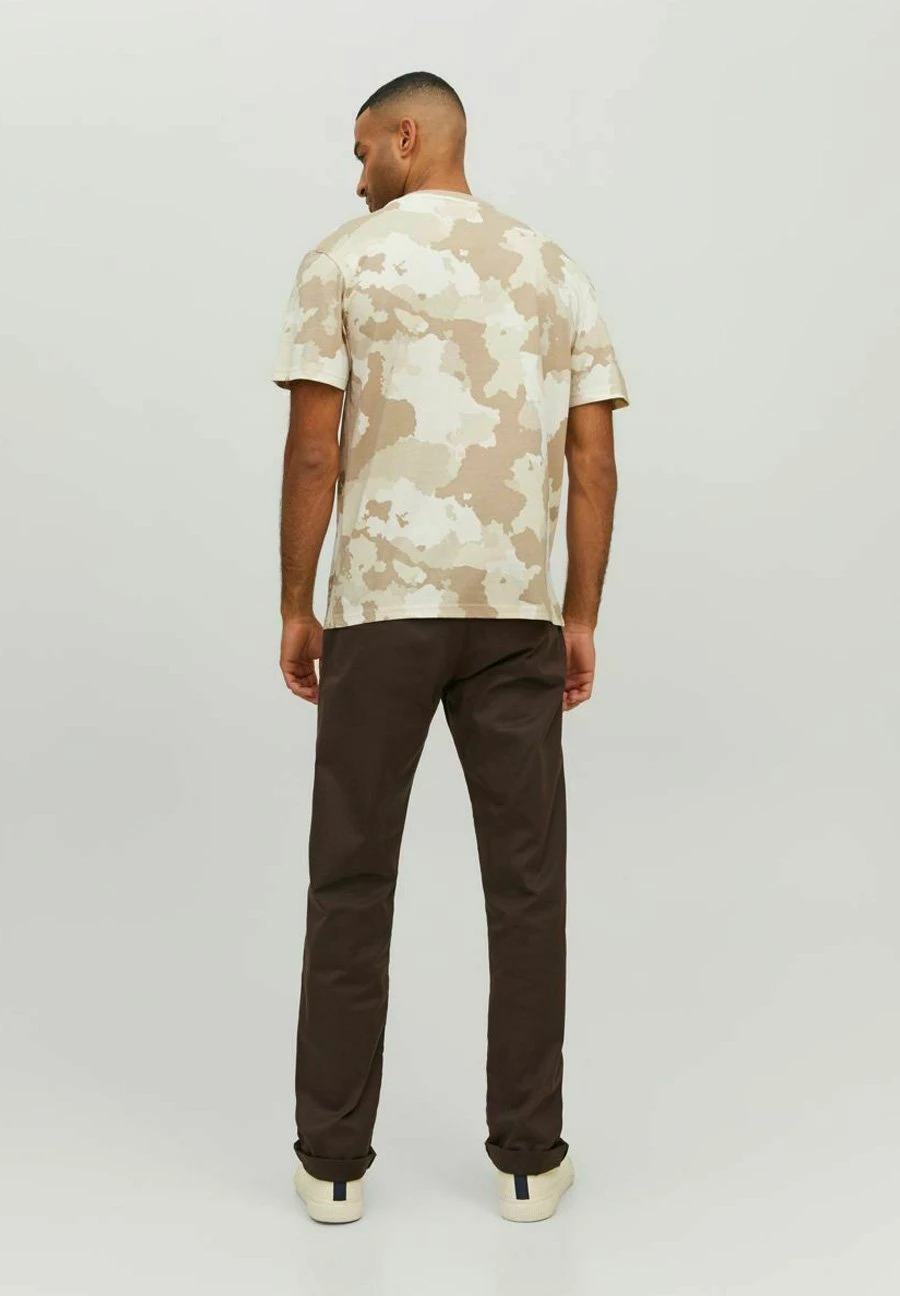 Jack & Jones Camo - T-Shirt Print - Moonbeam 5 Jack & Jones Camo - T-Shirt Print - Moonbeam - Afbeelding 3