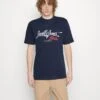 Jack & Jones Jorstore Tee Crew Neck - T-Shirt Print - Navy Blazer 1 Jack & Jones Jorstore Tee Crew Neck - T-Shirt Print - Navy Blazer -Jack & Jones Winkel db5e1565a57d482da49ca2ab6d10289a