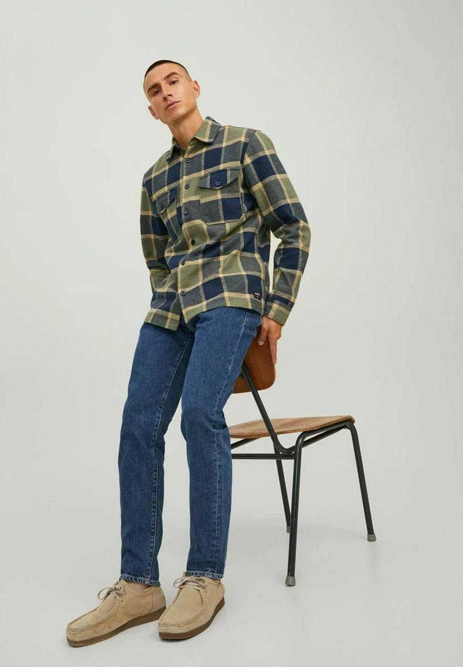 Jack & Jones Mike Royal - Straight Leg Jeans - Blue Denim 8 Jack & Jones Mike Royal - Straight Leg Jeans - Blue Denim - Afbeelding 6